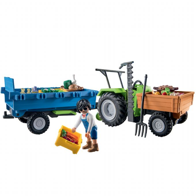 Traktori perävaunulla (Playmobil 71249)