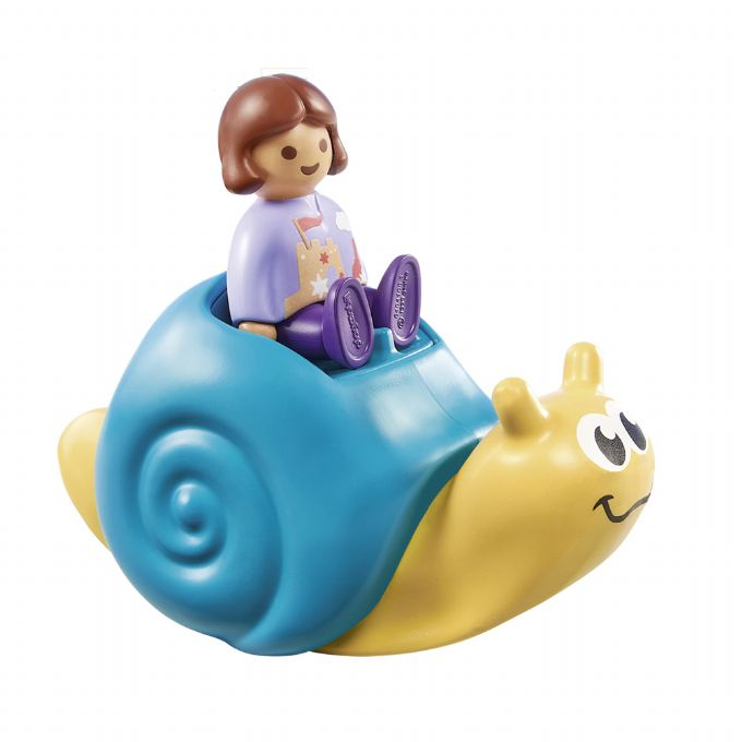 Snail rocker with rattle function version 1