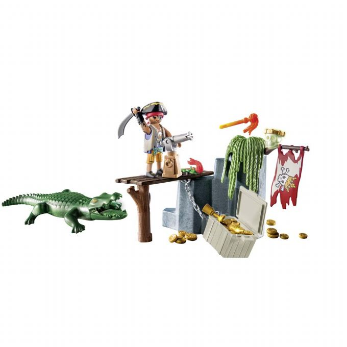 Pirat med alligator version 1