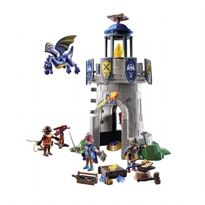 Knight's tower with blacksmith and dragon version 1