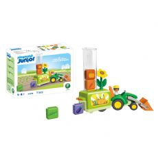Traktor med en sjov plantemaskine