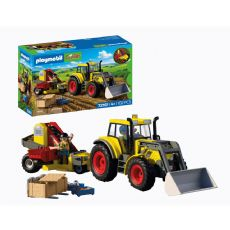 Gro�er Traktor mit Kartoffeler