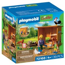 Playmobil Construction Set Farmhouse 72168 box