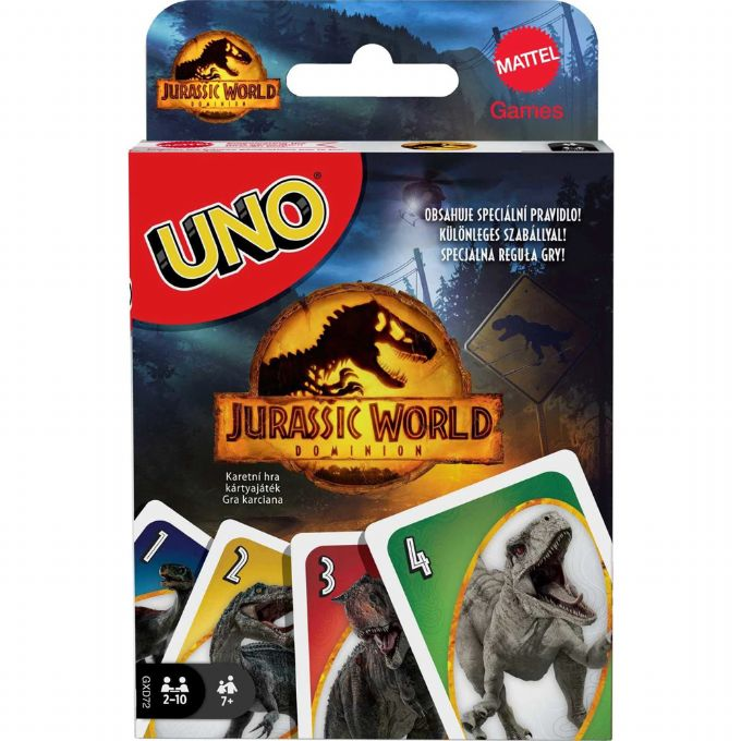 Uno Jurassic World Dominion version 1