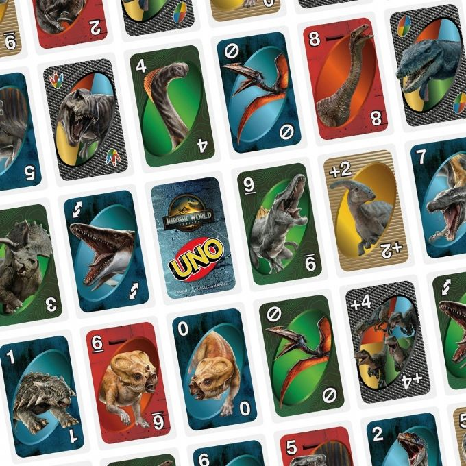 Uno Jurassic World Rebirth version 3
