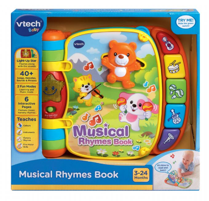 Babymusikkbok med barnesanger DK version 2