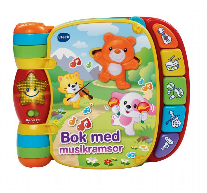 Baby music book with children's songs DK version 1