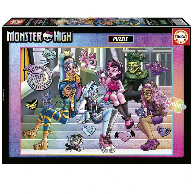 Monster High Puslespill 1000 brikker version 1