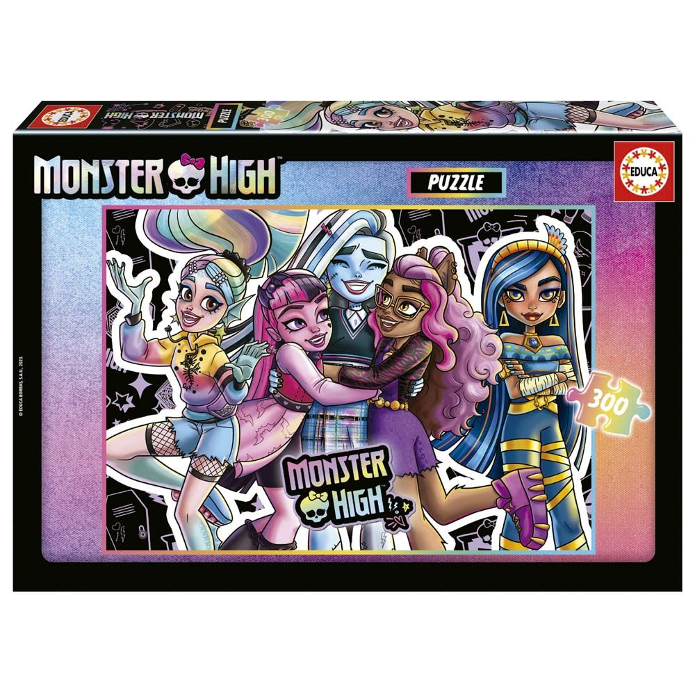 Monster High Puslespil 300 Brikker