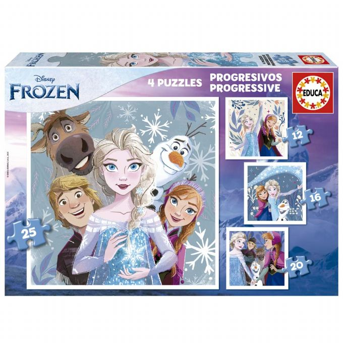 Disney Frozen Puslespil Multi version 1