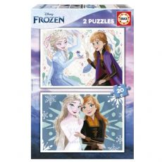 Disney Frozen Puzzle 2x20 kpl