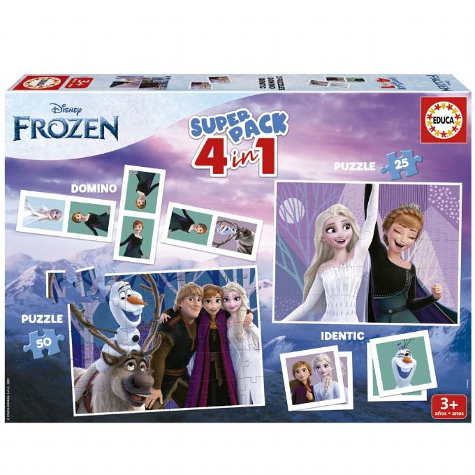 Disney Frozen Puslespil 4i1 version 1