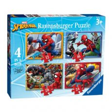 Marvel Spiderman Puzzle 4in1