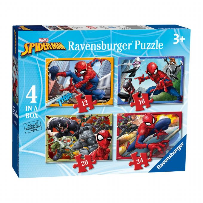 Marvel Spiderman Puzzle 4in1 version 1
