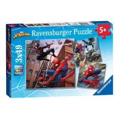 Marvel Spiderman Puzzle 3x49 Pieces