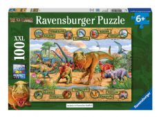 Dinosaurier XXL Puzzle 100 Tei