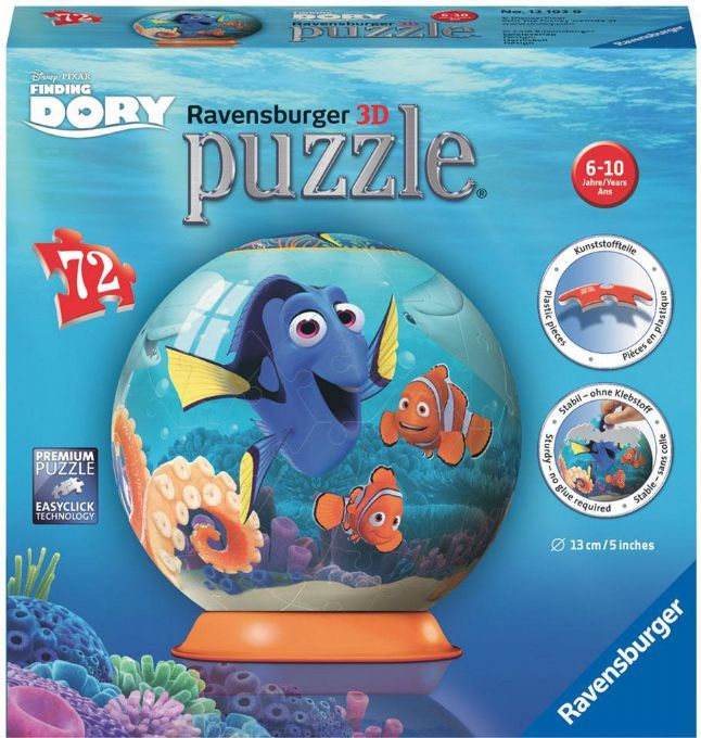 Hitta Dory Puzzle 72p PB version 1