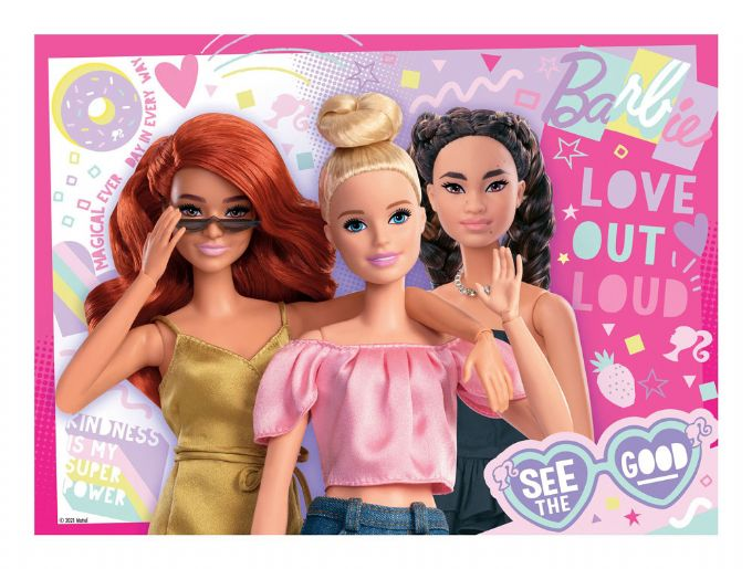 Barbie XXL Puslespil 100 Brikker version 2