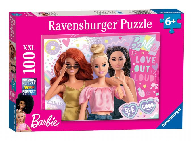 Barbie XXL Puslespil 100 Brikker version 1
