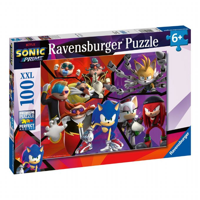Sonic Prime XXL Puzzle 100 Tei version 1