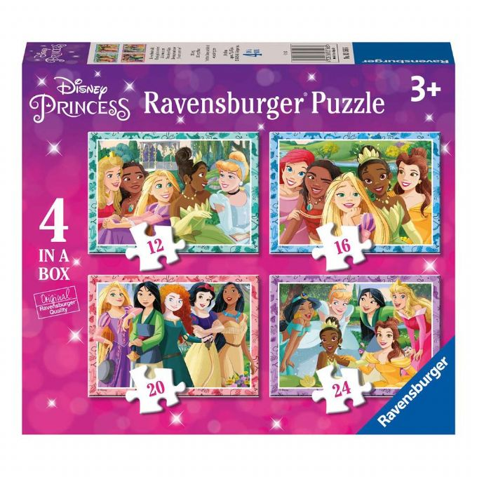Disney Princess 4in1-palapeli version 1