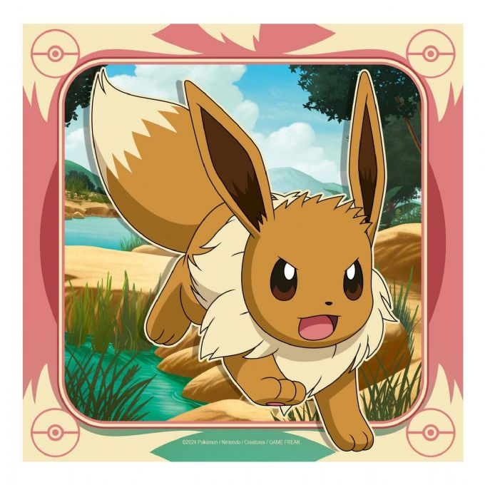 Pokemon Puslespil 3x49 Brikker version 4
