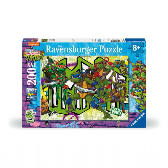 Ninja Turtles Puslespil XXL 200 Brikker version 1