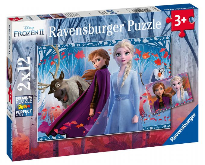 Frozen 2 puzzle 2x12p version 1