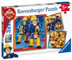 Feuerwehrmann Sam Puzzle 3x49 