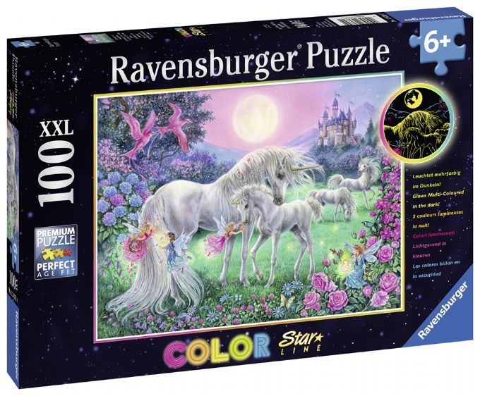 Unicorns puzzle 100 pieces version 1