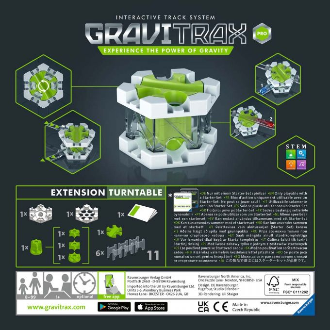 Gravitrax PRO Plattenspieler version 3
