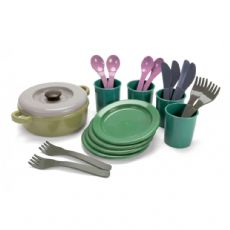 Green Bean dining set with 22 parts