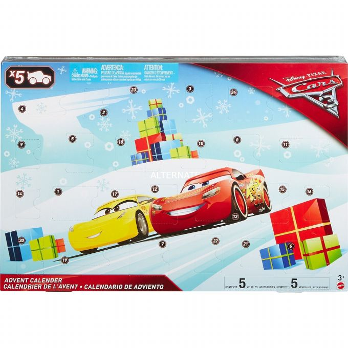 Cars 3 Christmas calendar version 1