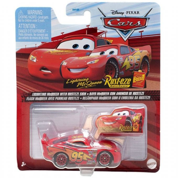 Cars Lightning McQueen w sign version 2