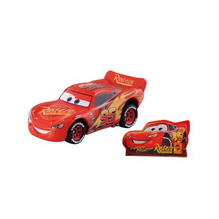 Bilar Lightning McQueen med skylt version 4