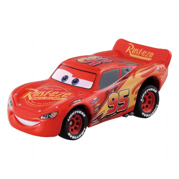 Bilar Lightning McQueen med skylt version 1