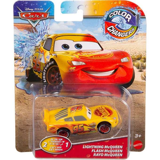 Autojen värinvaihto Lightning McQueen - Disney Cars Cars Värinvaihto GNY95  Shop 