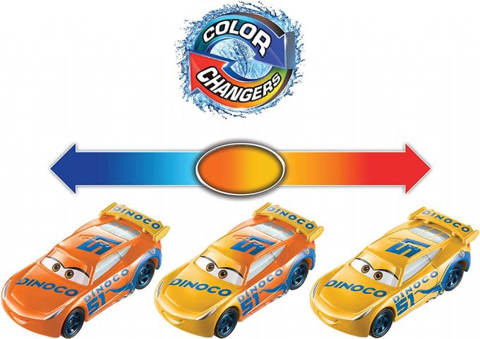 Cars Color Change Dinoco Cruz Ramirez version 3