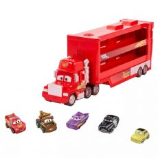 Bilar Mini Racers Mack Transporter med bi