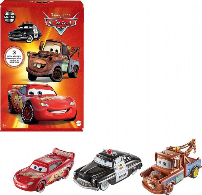 Disney Cars Die-Cast Vehicle 3-Pack version 1