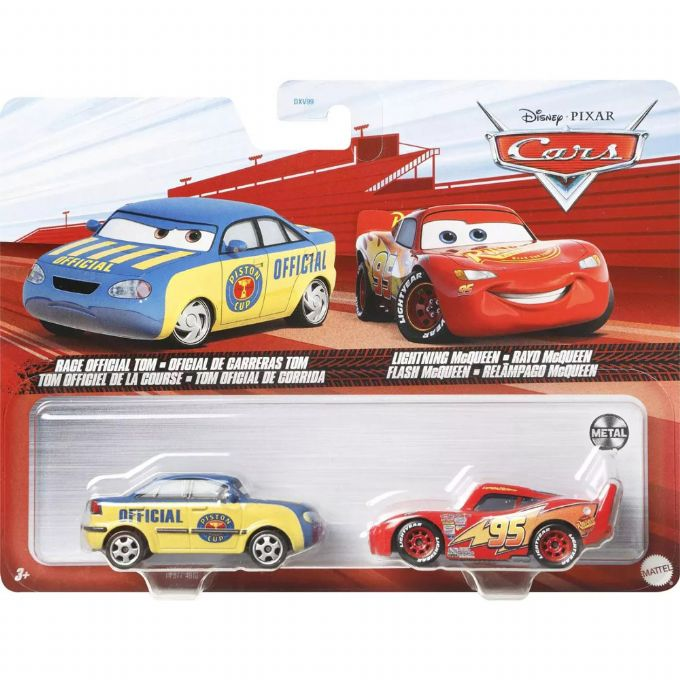 Cars Race officiella Tom och Lightning McQu version 2