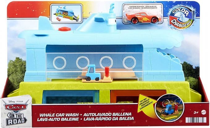 Disney Cars Color Change Whale Car Wash version 2