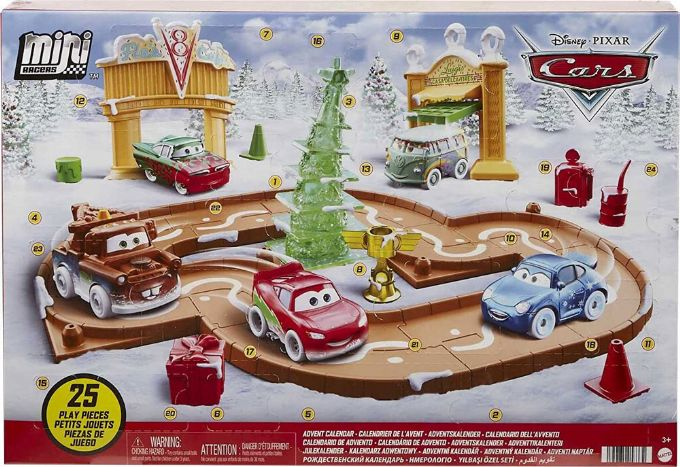 Cars Julkalender 2022 Disney Mini Cars HGV71 Shop Eurotoys se