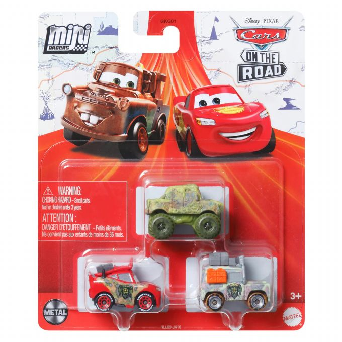 Cars Mini Racerbiler 3 pack version 1