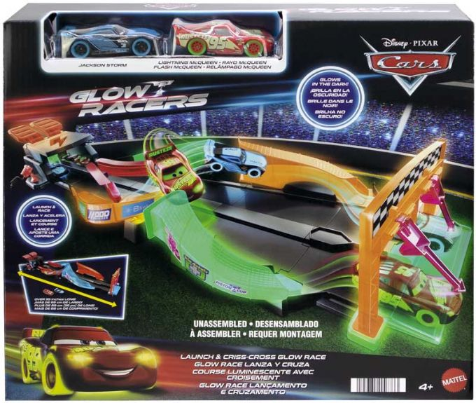 Cars Night Racing -leikkisetti version 2