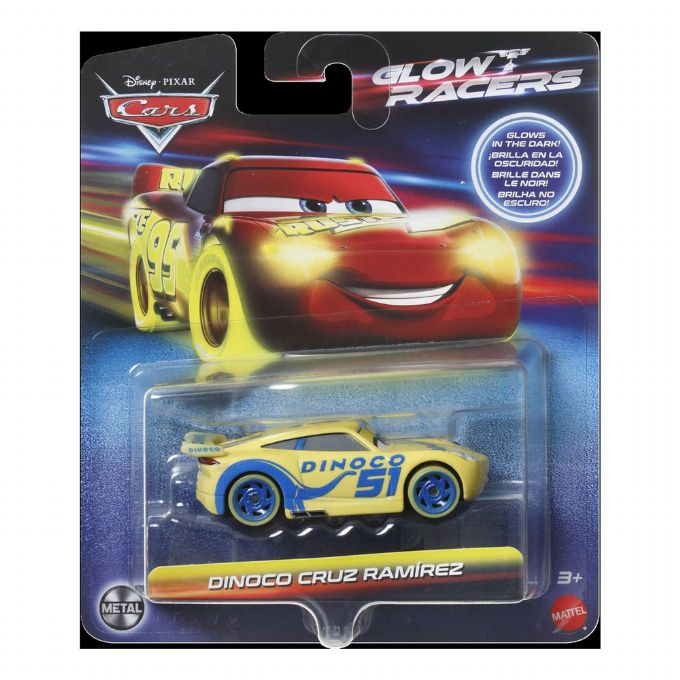 Autos Glow Racers Dinoco Cruz  version 2
