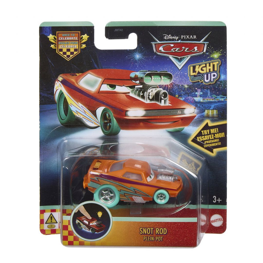 Disney Cars Snot Rod Light Up Bil Disney Cars Snot Rod Light Up Bil