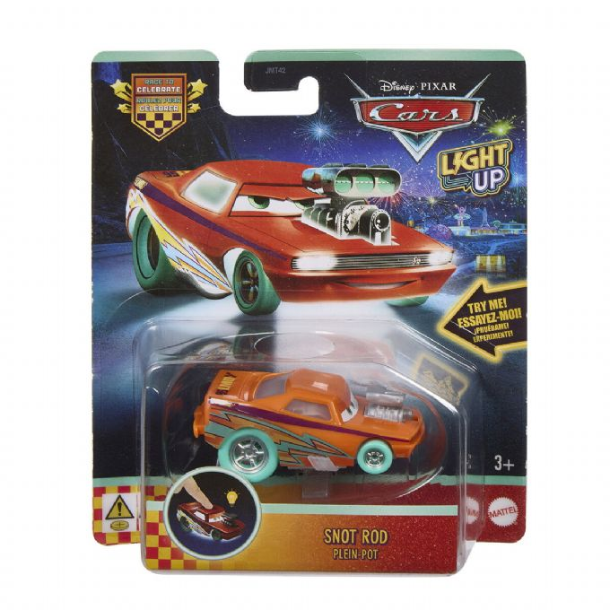 Disney Cars Snørrstang Lysende Bil version 1