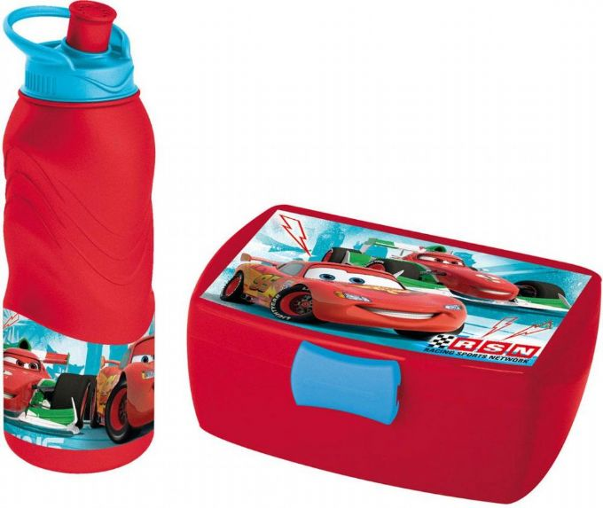 Car's lunch box and drinking bottle version 1