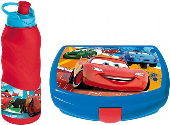 Car's lunch box and drinking bottle version 1
